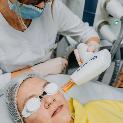 Лазерна шліфовка обличчя Lumenis M22