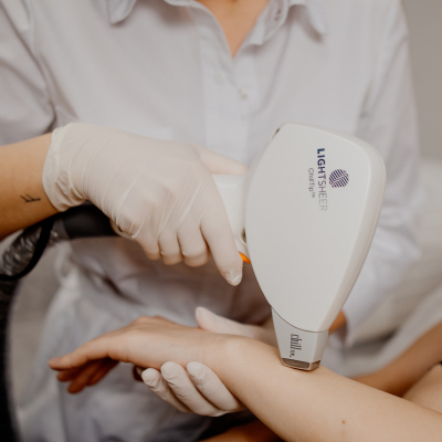 лазерна епіляція рук Lumenis 